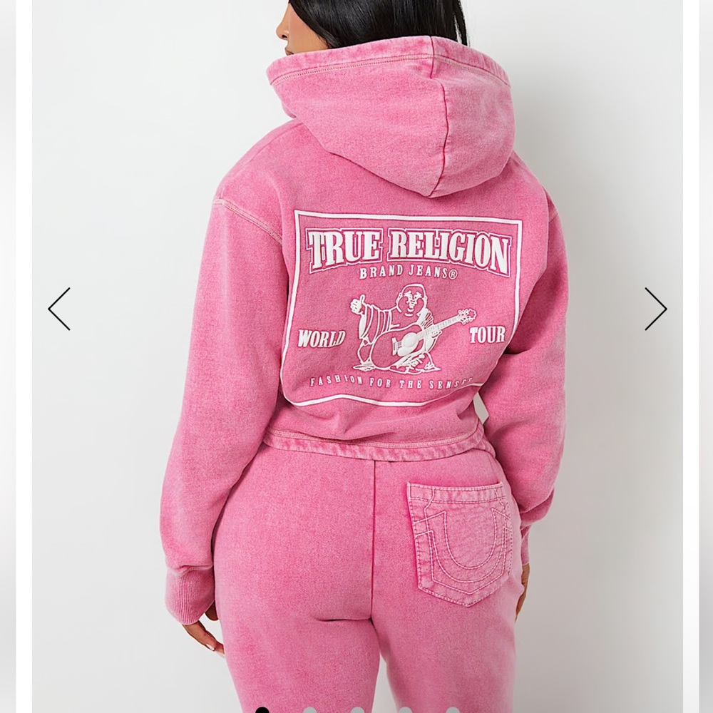 True religion vintage wash set in pink - Picture 4 of 5